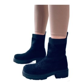 Roanna Black sock boots - Inello