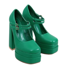 Loit Green platform pumps - Inello