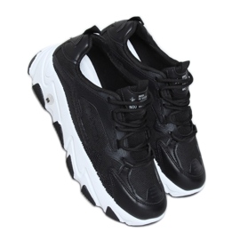 Women's Sports Shoes Black NB373P Black - Inello