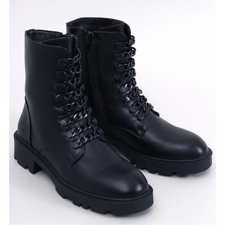 Habber Black worker boots - Inello