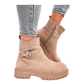 Ortiz Beige Chelsea boots - Inello