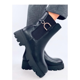 Regane Black high-top Chelsea boots - Inello Regane Black high-top Chelsea boots - Inello
