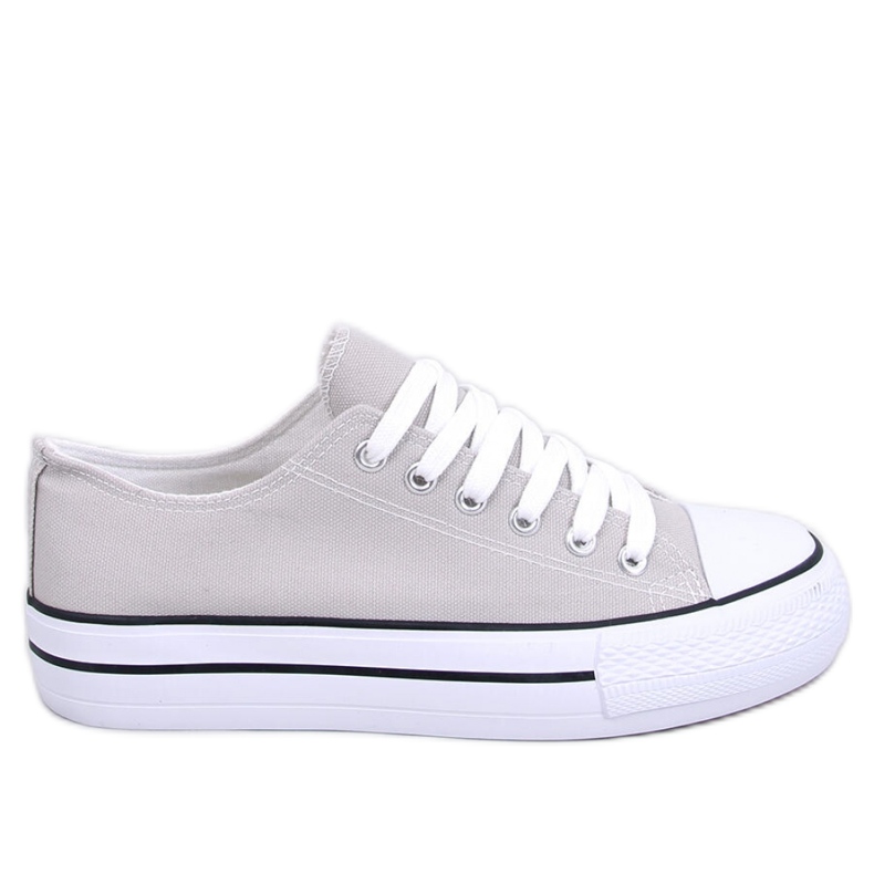Classic women's sneakers Fargis Gray - Inello grey