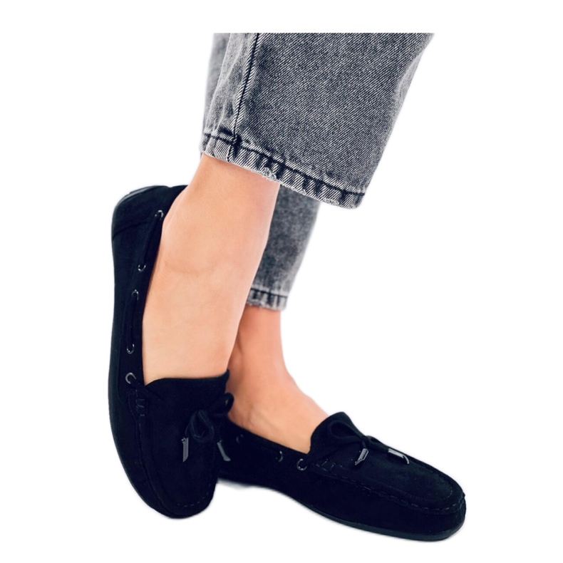 Wards Black suede moccasins - Inello