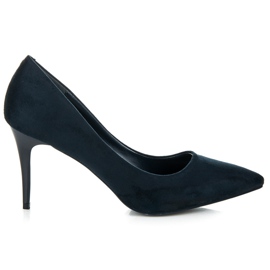 Comer Suede heels blue
