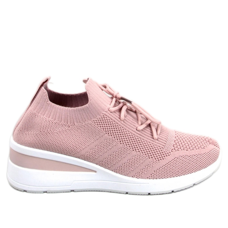 Croft Pink hidden wedge sports shoes - Inello Croft Pink hidden wedge sports shoes - Inello