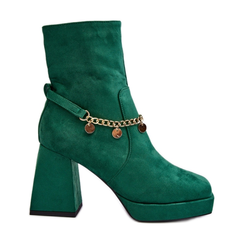 Boots Model Tiselo 168-500 Green - Step in style