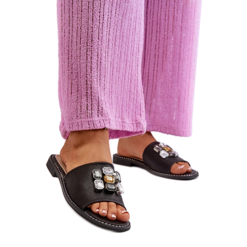 Sandal Flip-flops Model S.Barski KV27-031 Black - Step in style