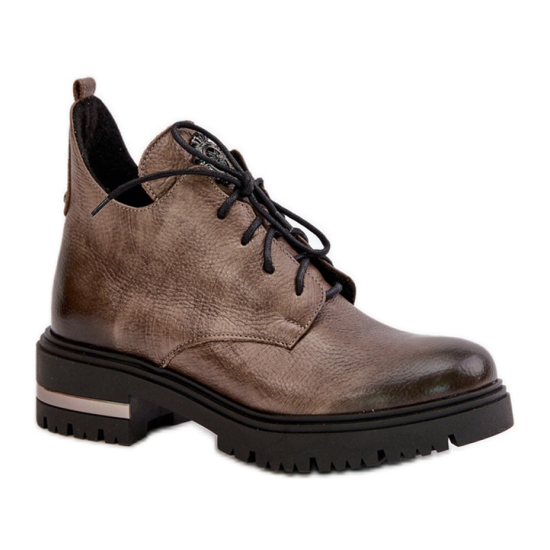 Boots Model Zazoo 60309 Dark Beige - Step in style