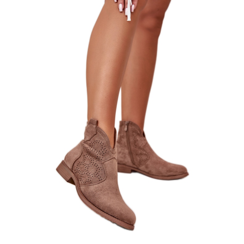 Boots Model S.Barski HY42-151 Brown - Step in style