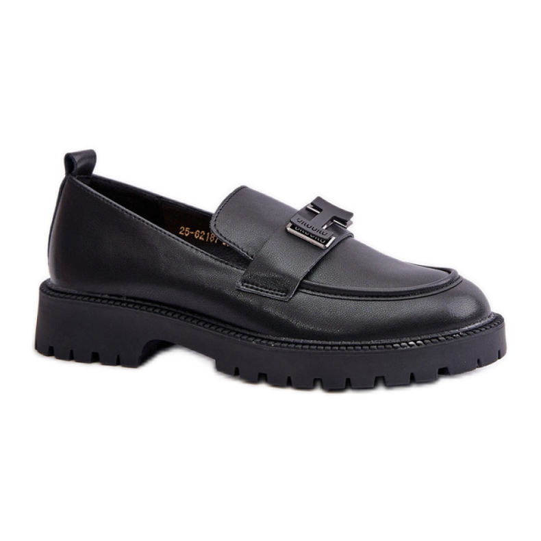 Moccasins Model Vinceza 62187 Black Leather - Step in style