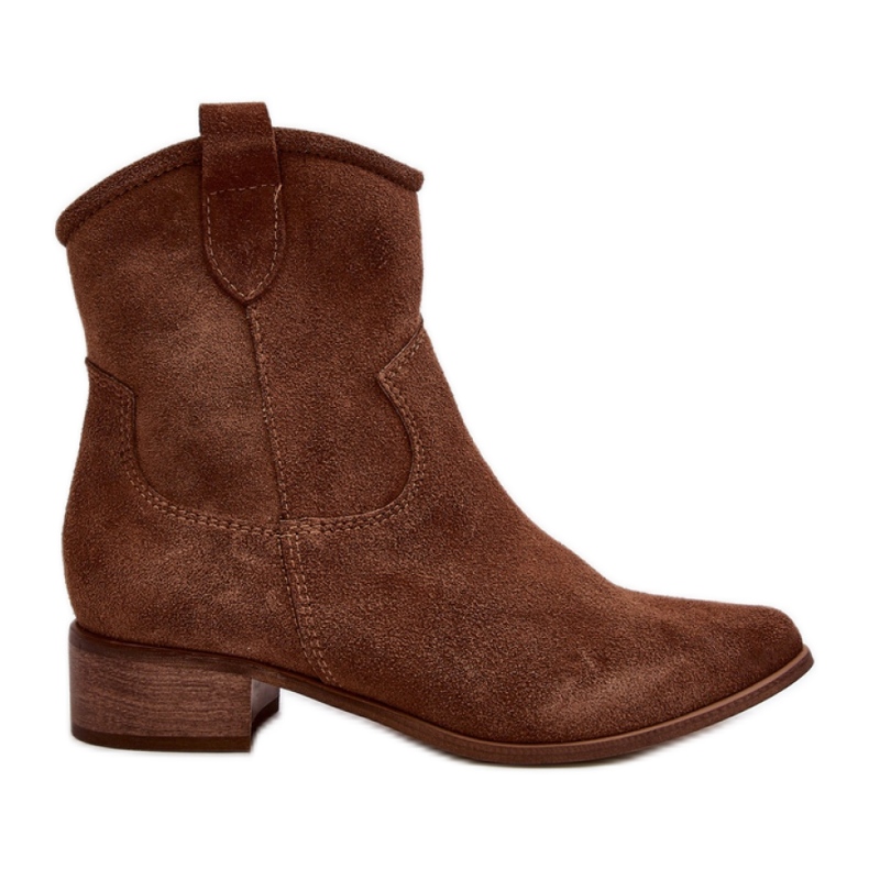 Boots Model Zazoo 3329 Brown Suede - Step in style