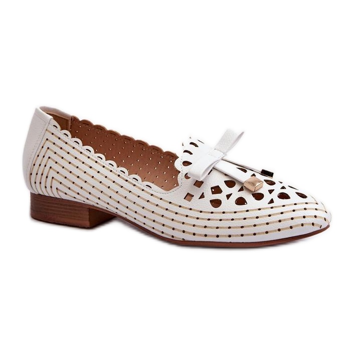 Ballet flats Model Nestavia ASA222-1 White - Step in style