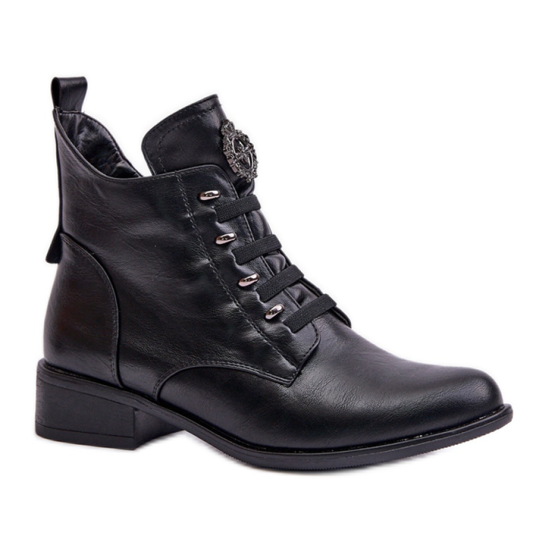 Boots Model Nevalia ASA198-21 Black - Step in style
