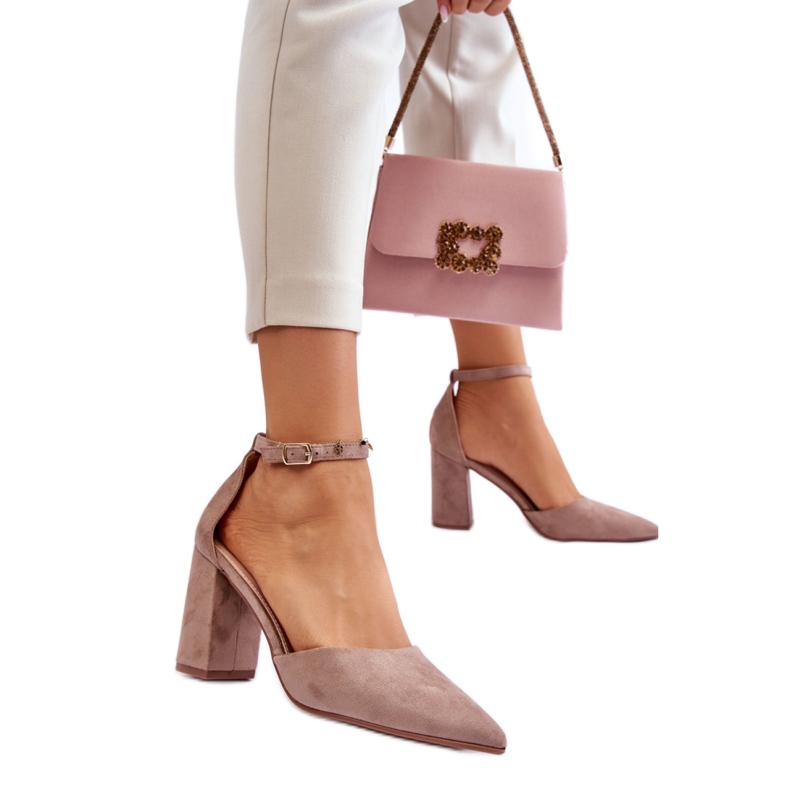 Pumps Model Lexie QA203P Dark Beige - Step in style