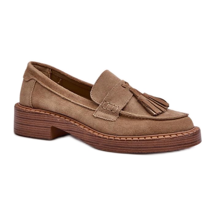 Moccasins Model Da TW107 Brown - Step in style