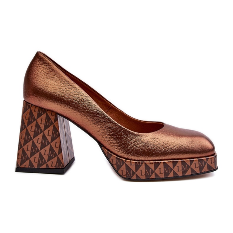Pumps Model Laura Messi 259/819-821 Copper - Step in style brown