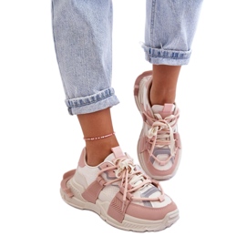 Sports Shoes Model Chillout! BL357P Beige/Pink - Step in style