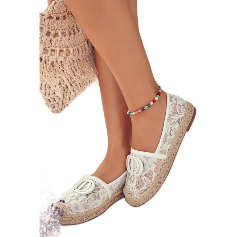 Espadrilles Model Summer Dream GG-52 White - Step in style