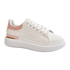 Sneakers Model Nevelena JDJ-18 White/Pink - Step in style