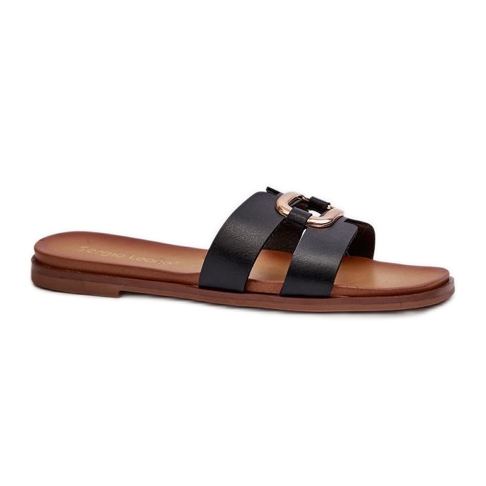 Sandal Flip-flops Model Sergio Leone SK077H Black - Step in style