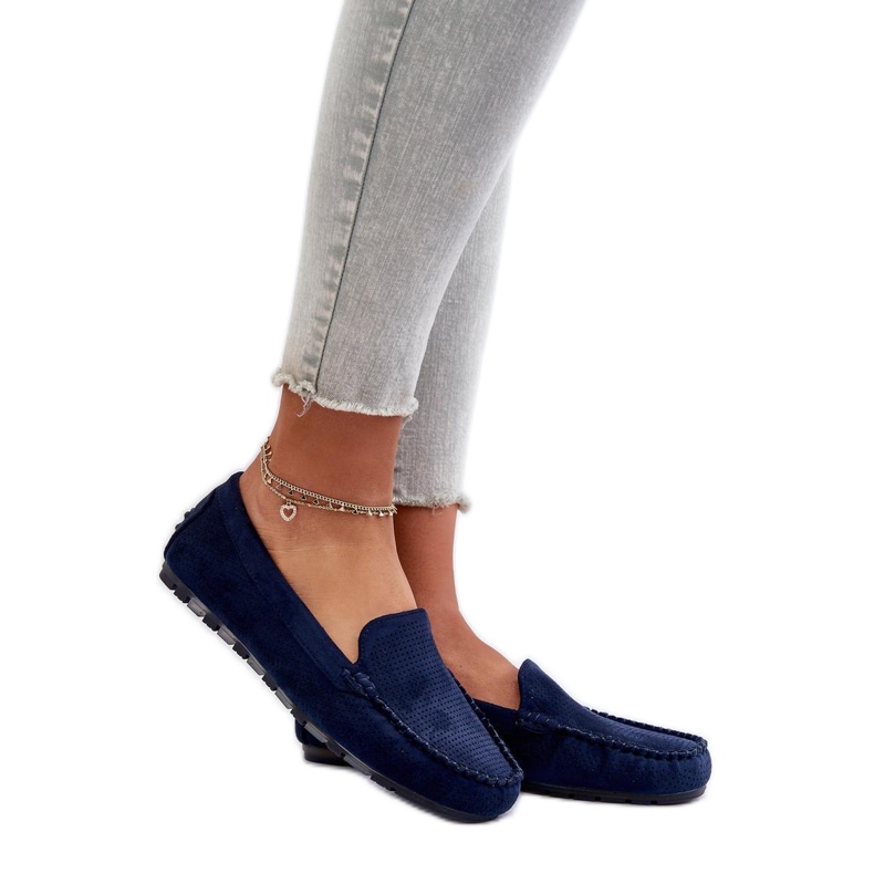 Moccasins Model Ranica 24PB02-7669 Navy - Step in style