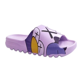 Sandal Flip-flops Model Monsters CK240P Violet - Step in style purple