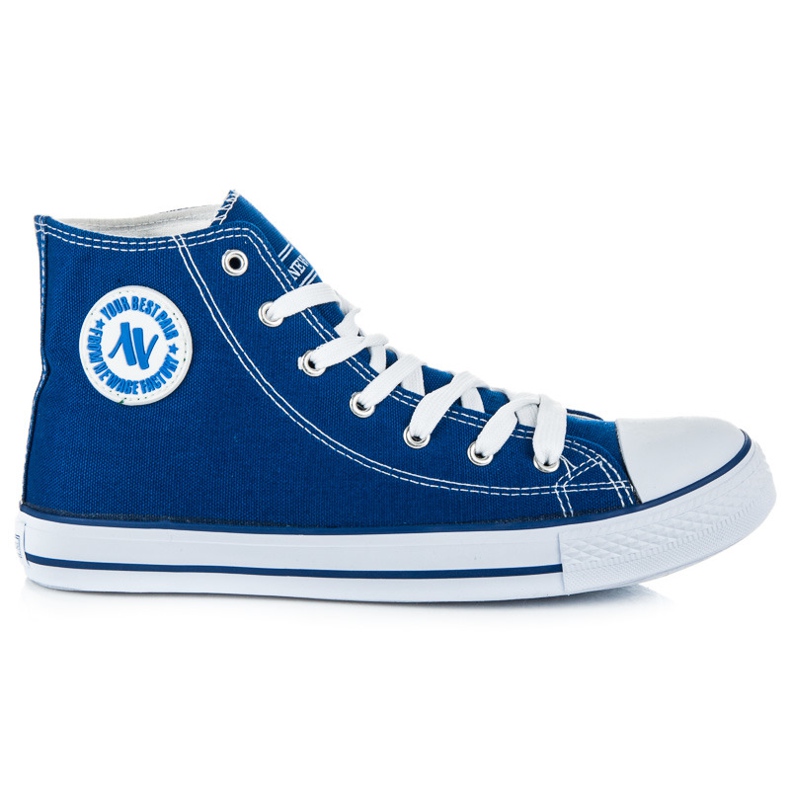 New Age Men's high-top sneakers blue