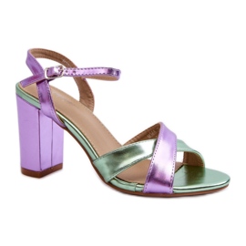 Sandals Model Abilica M366 Violet - Step in style purple