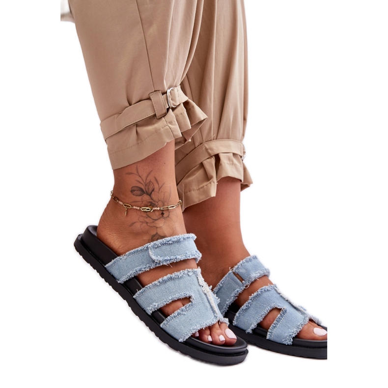 Sandal Flip-flops Model Lamirose H8-523 Blue - Step in style