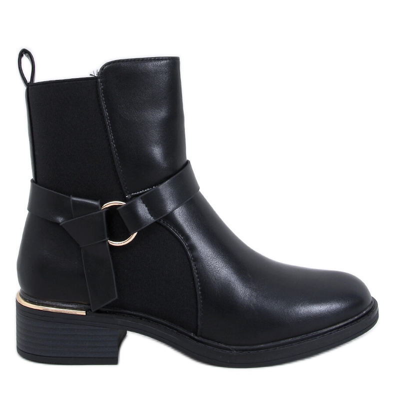 Averill Black women's full-grain Chelsea boots