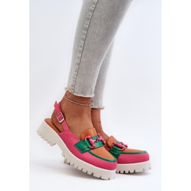 Sandals Model Da MR38-656 Orange - Step in style Sandals Model Da MR38-656 Orange - Step in style