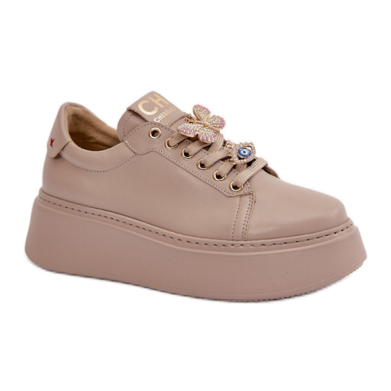 Sports Shoes Model CheBello 4585 Beige - Step in style