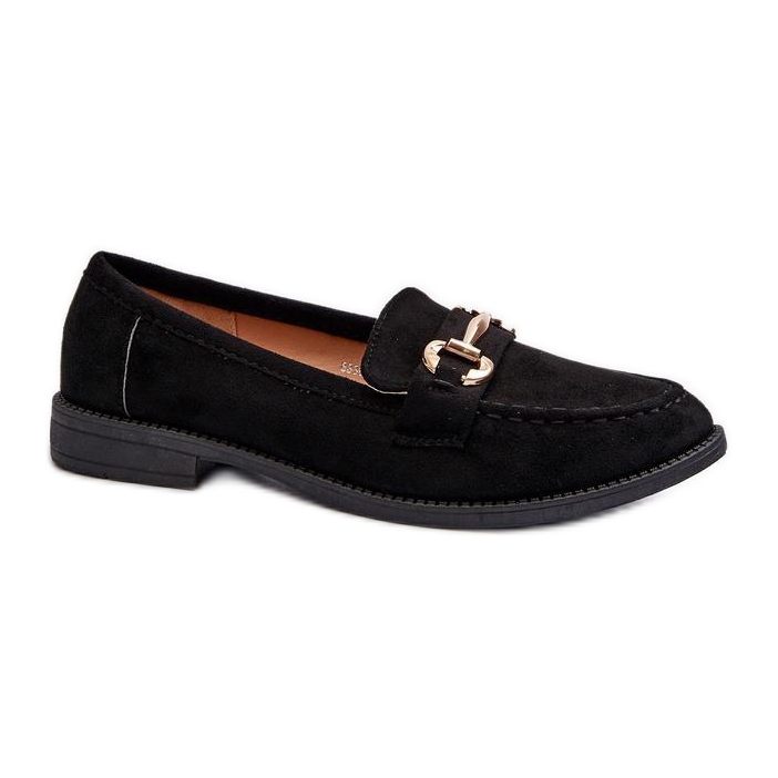 Moccasins Model Aviole 8336-78 Black - Step in style