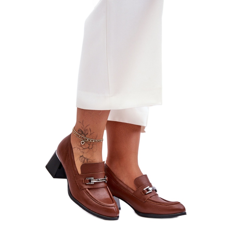 Pumps Model Damira 20111 Brown - Step in style