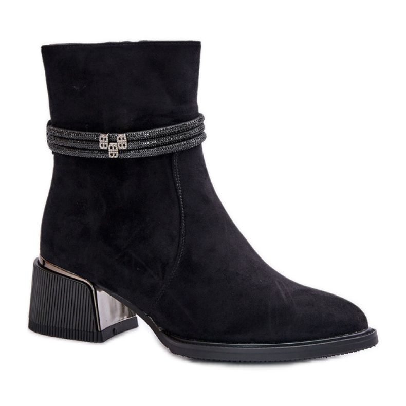 Model Da MR880-027 Black boots - Step in style