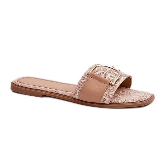 Sandal Flip-flops Model Taleci 1826 Beige - Step in style