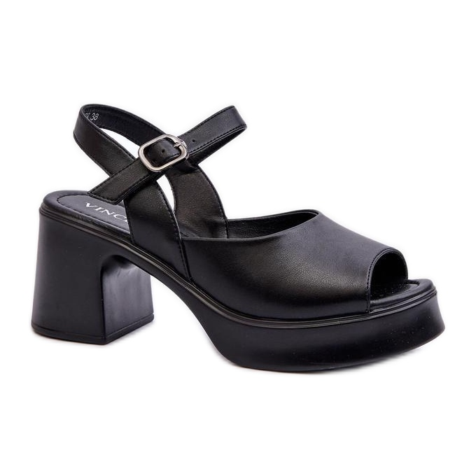 Sandals Model Vinceza 66627 Black - Step in style