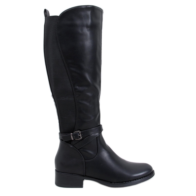 Boots with a flexible Lappen Black upper