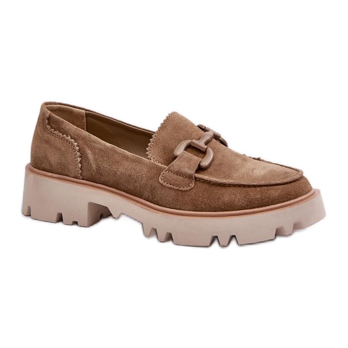 Moccasins Model Da TW117 Brown - Step in style