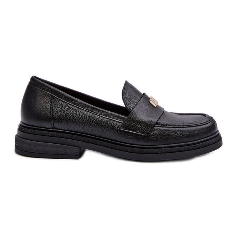 Moccasins Model Zazoo 20165 Black - Step in style