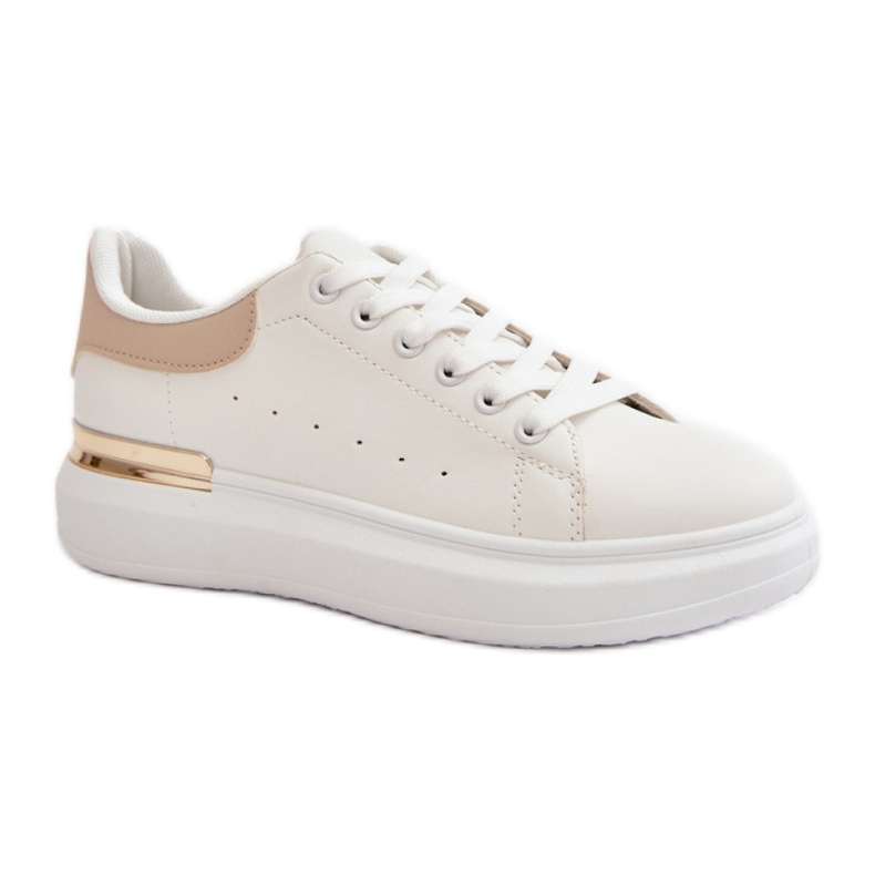 Sneakers Model Nevelena JDJ-18 White/Beige - Step in style