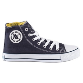 New Age Tied High Sneakers grey