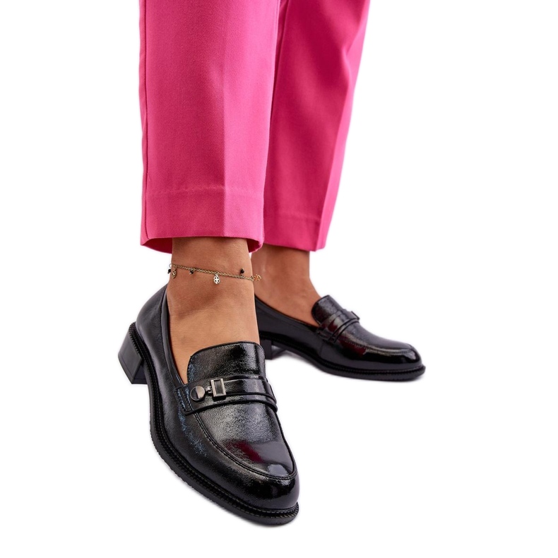 Moccasins Model Nerilaja 66614 Black - Step in style