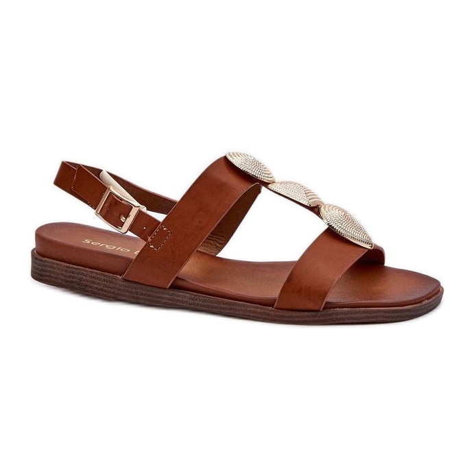 Sandals Model Sergio Leone SK072H Brown - Step in style