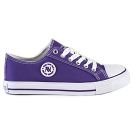 New Age sneakers purple