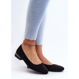 Ballet flats Model Sergio Leone PB202 Black - Step in style Ballet flats Model Sergio Leone PB202 Black - Step in style