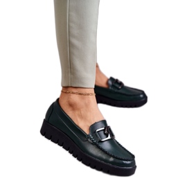 Women's shoes on the Green platform Women's shoes on the Green platform