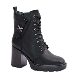 Jezzi Women's ankle boots Black Jezzi Women's ankle boots Black