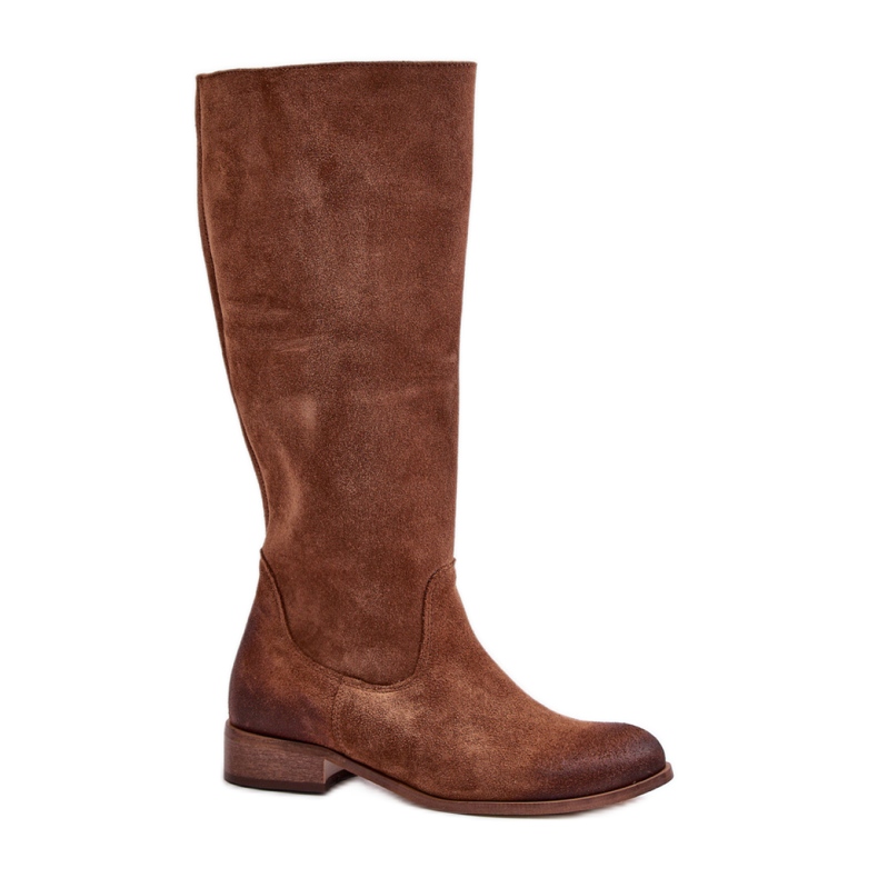 Boots Model Lewski 3616 Brown Suede - Step in style